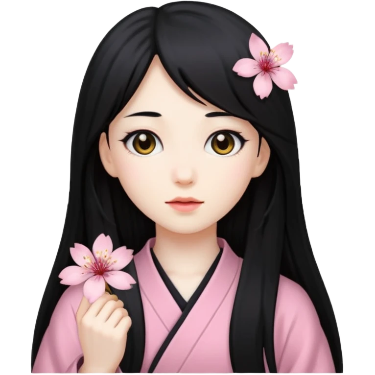 My name is sakura emoji
