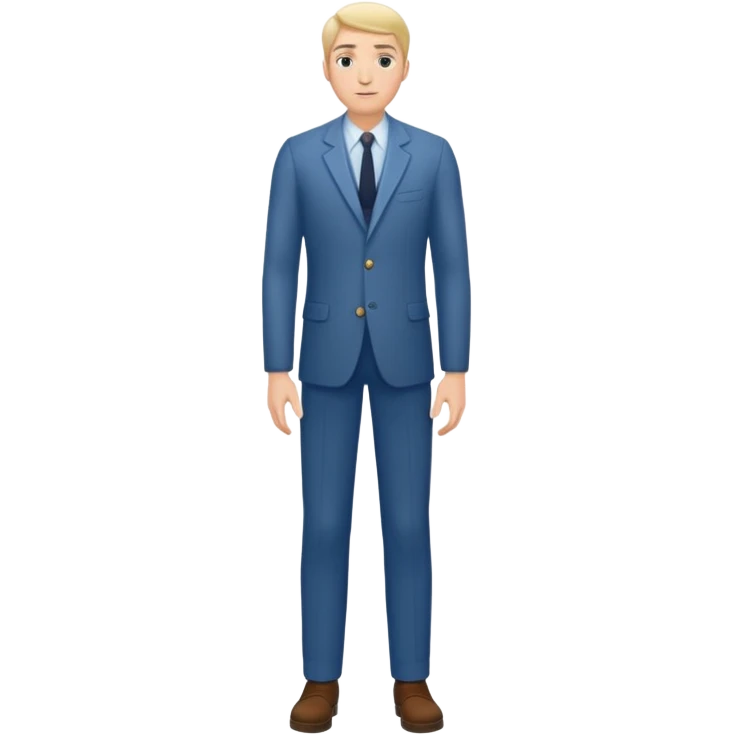 tall man full body emoji