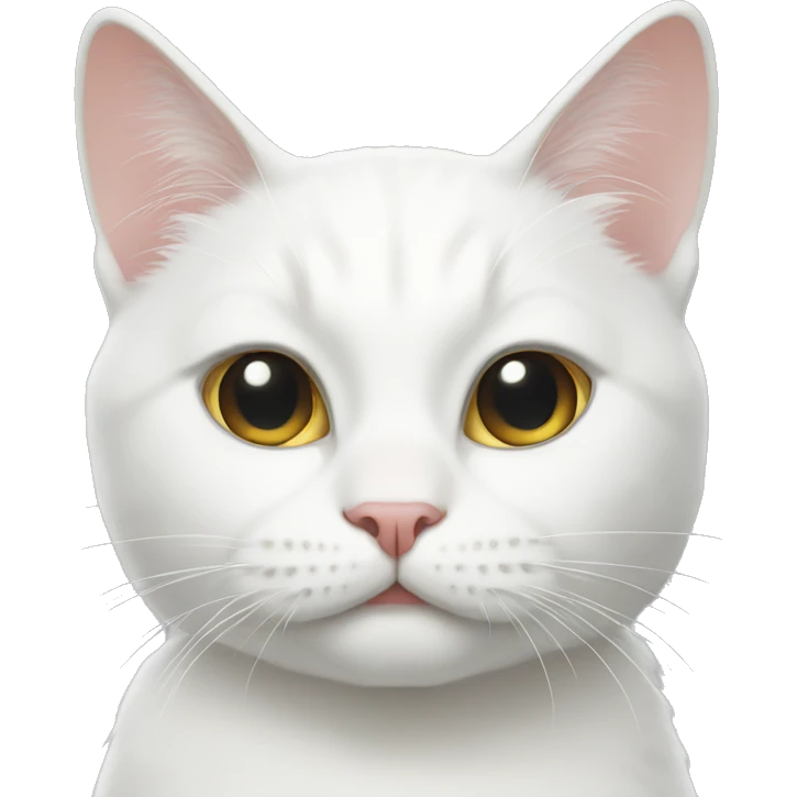 white cat emoji