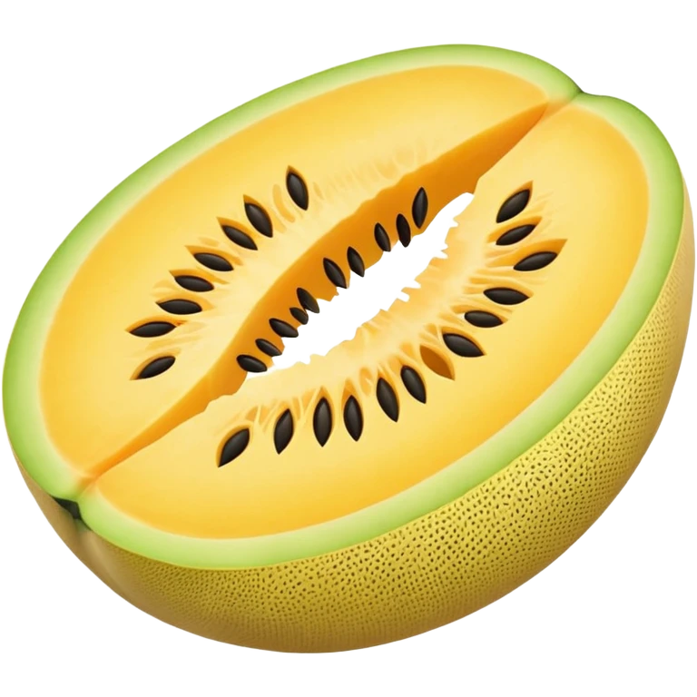yellow melon emoji
