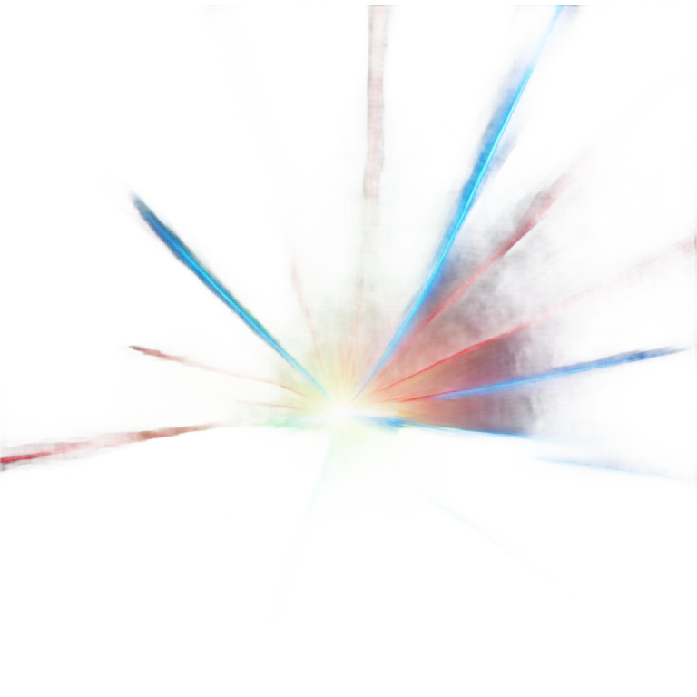 Lasers at a rave emoji