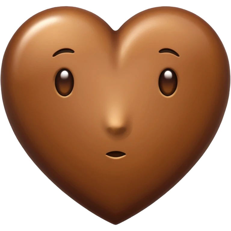 brown heart emoji