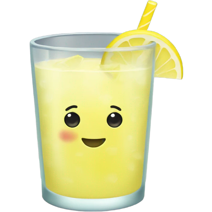 glass of lemonade emoji