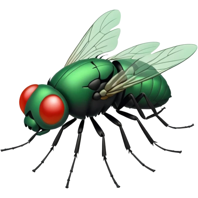 Fly being swatted emoji