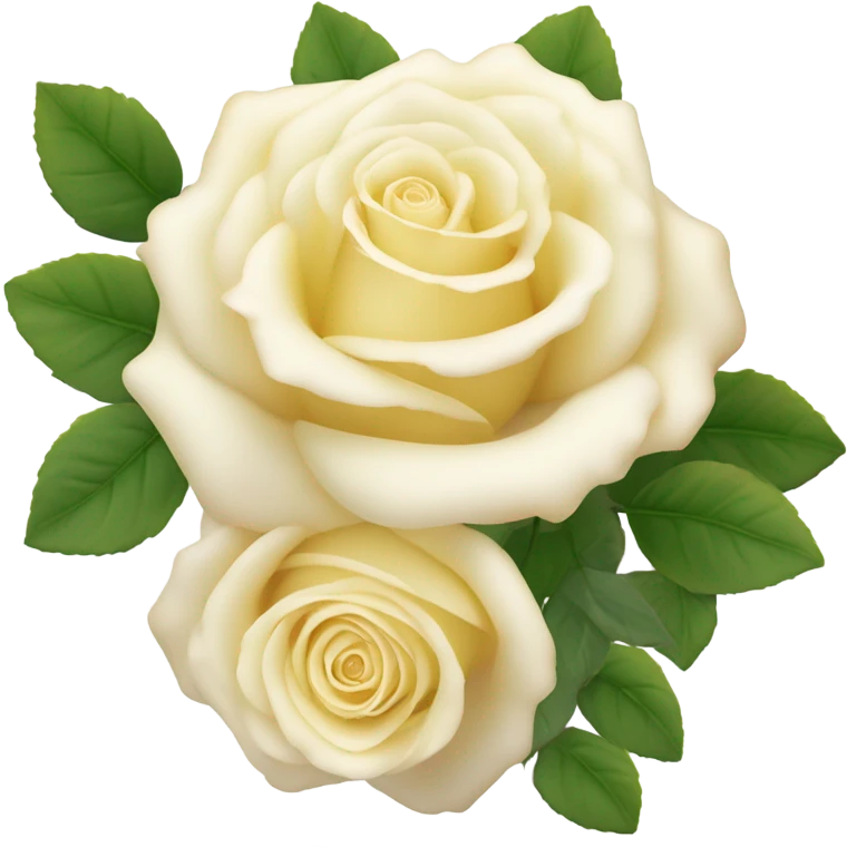 crem colored roses emoji