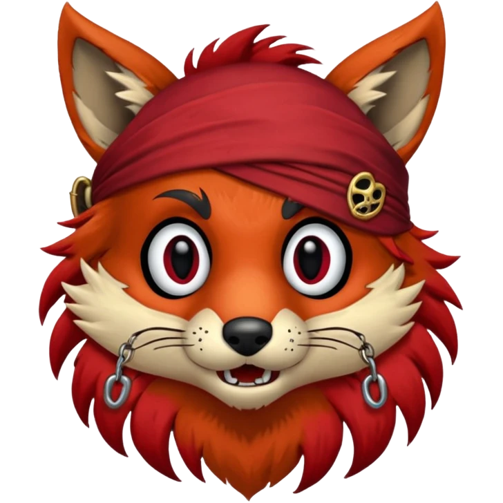 Foxy animatronic  emoji