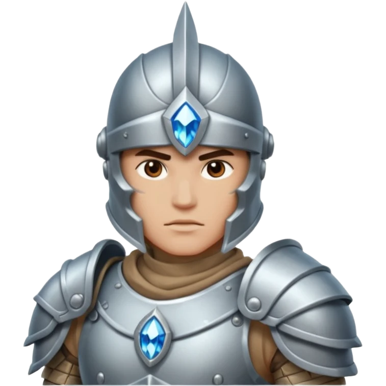 crystal-armored warrior emoji