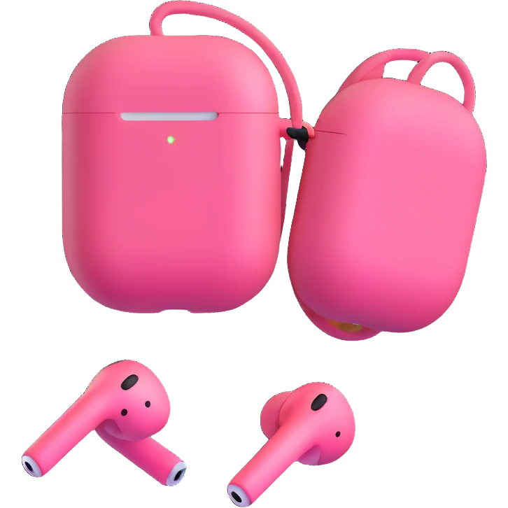pink Apple AirPods Max headphones emoji