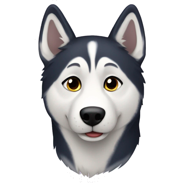 husky enamorado emoji