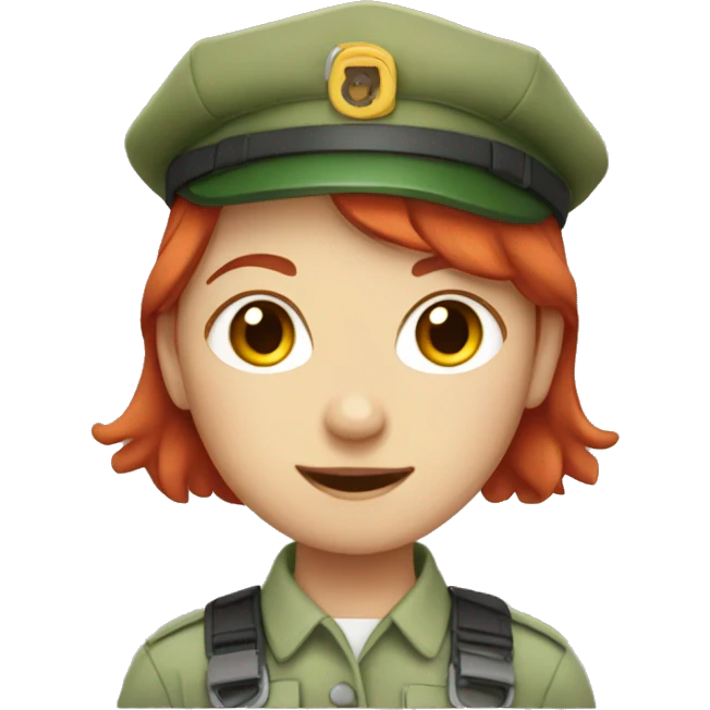 girl with red hair who is a zookeeper  emoji
