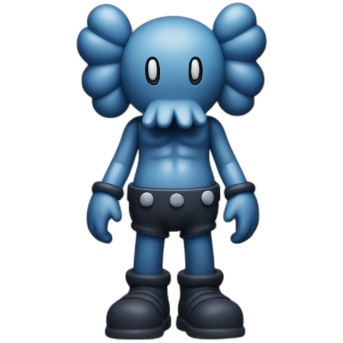 kaws toy emoji
