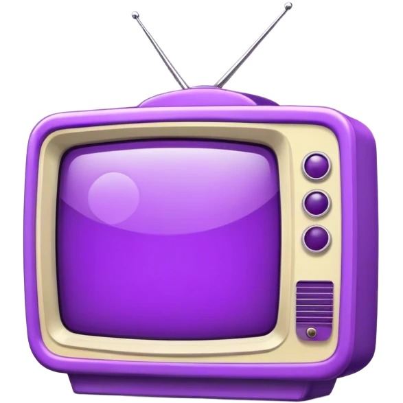 violet 📺 emoji