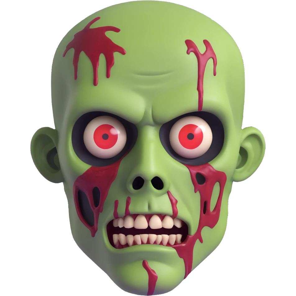 ZOMBIE MAN FACE emoji