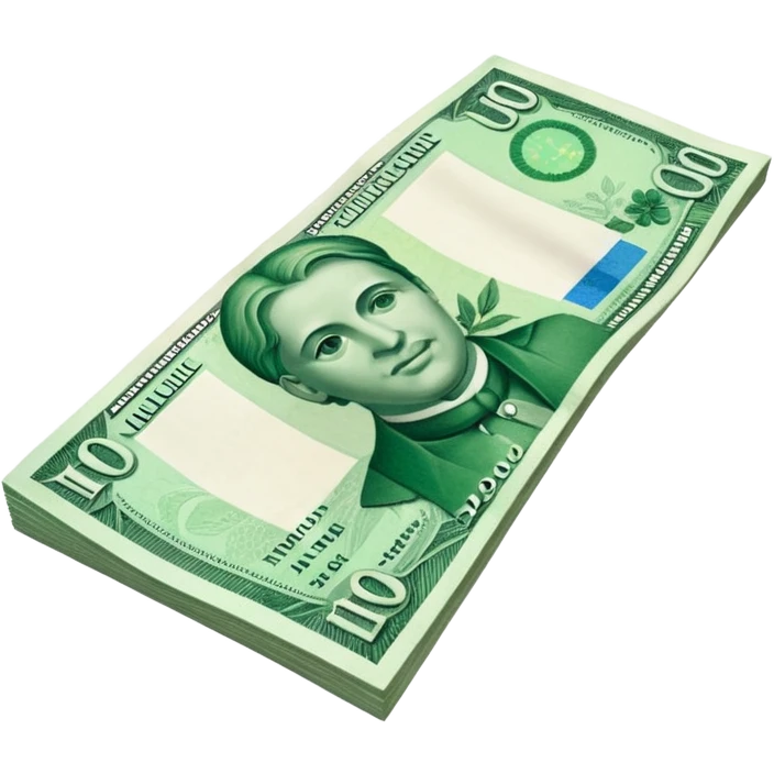 Swiss franc banknote emoji
