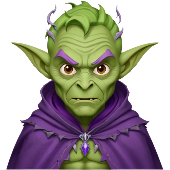Green goblin emoji