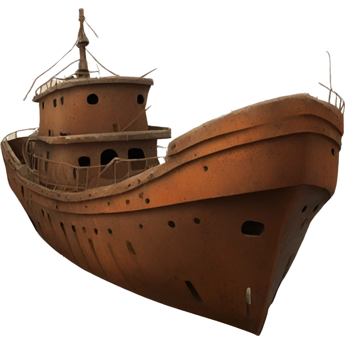 old rust ship emoji