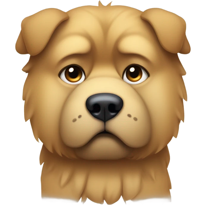 chow chow sad emoji