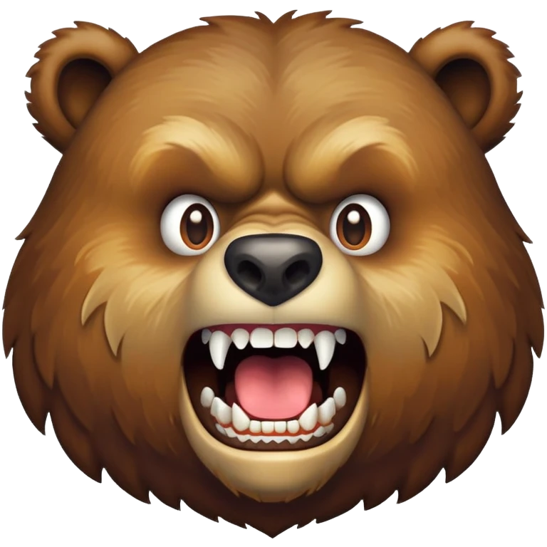 Ours brun horrible  emoji