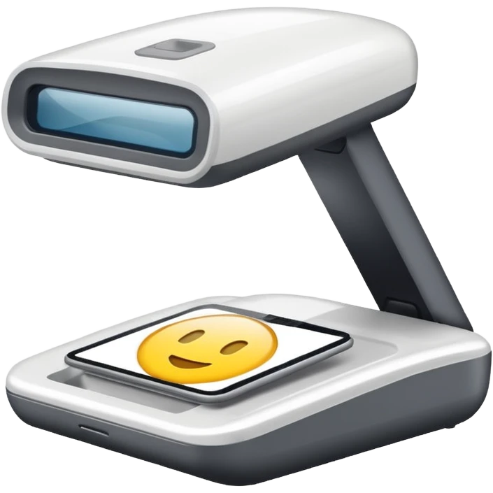 simple clear scanner emoji
