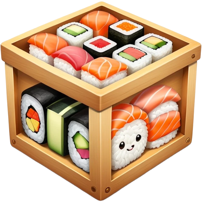 sushi box emoji