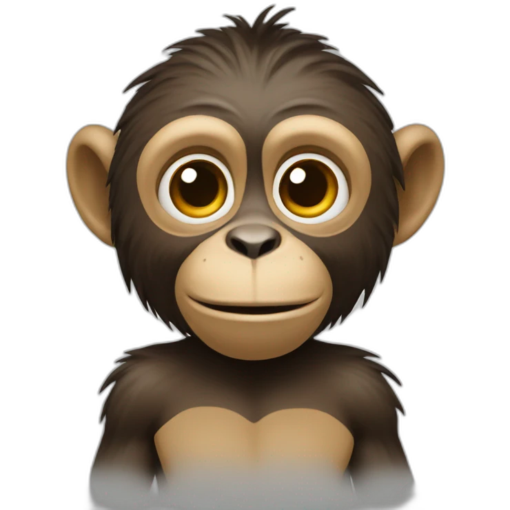 Macaco peidando emoji