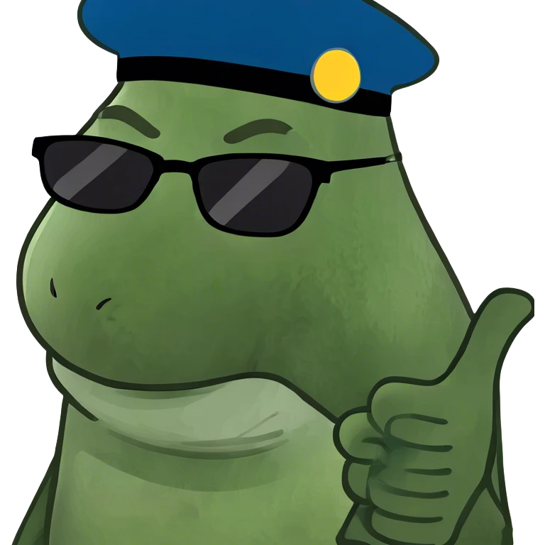 Seal with thumbs down emoji