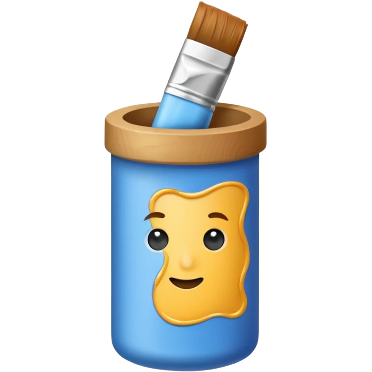 artist paint tube  emoji