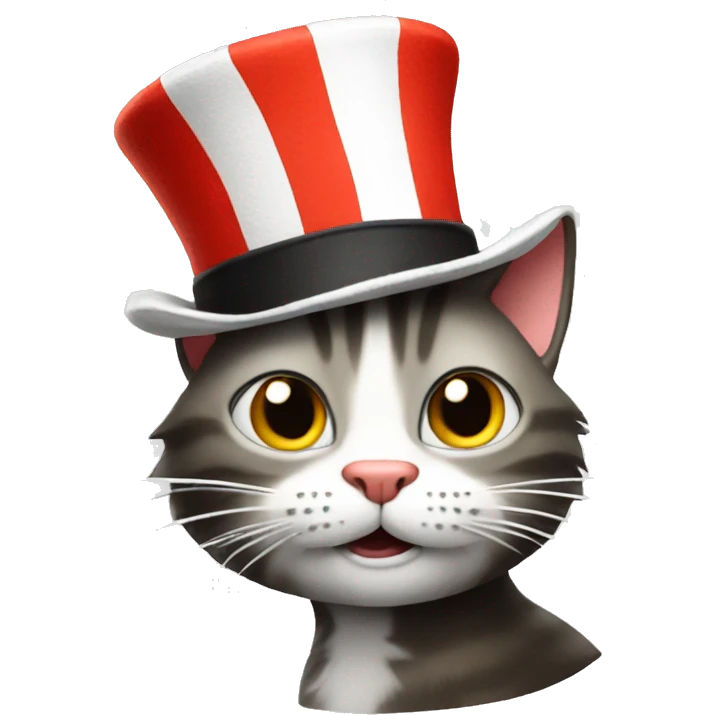 Cat in the hat emoji