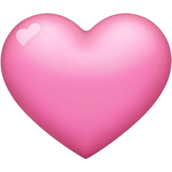 Pink heart emoji