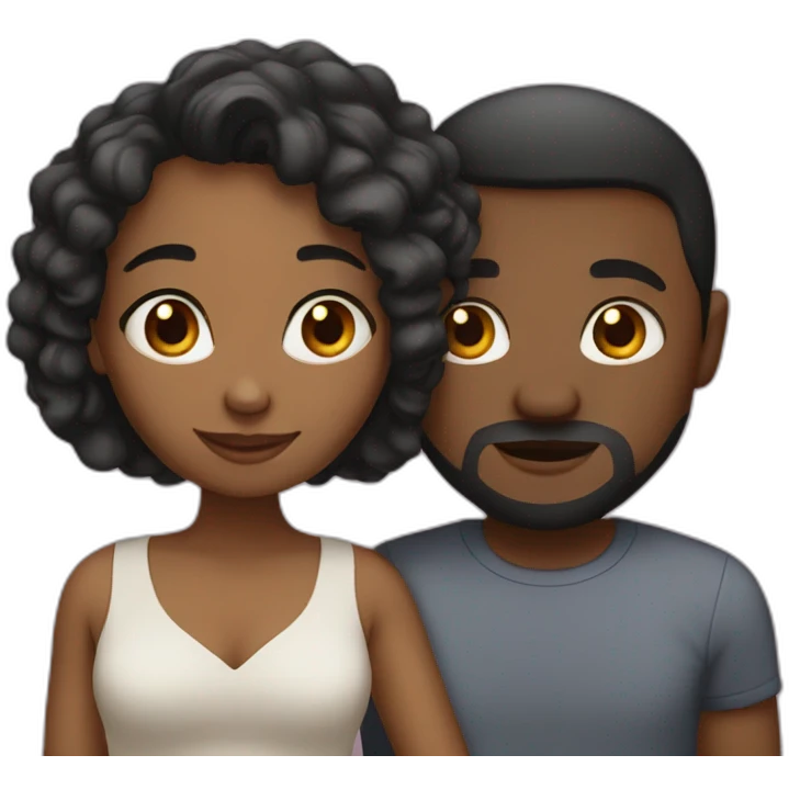 interracial couple emoji