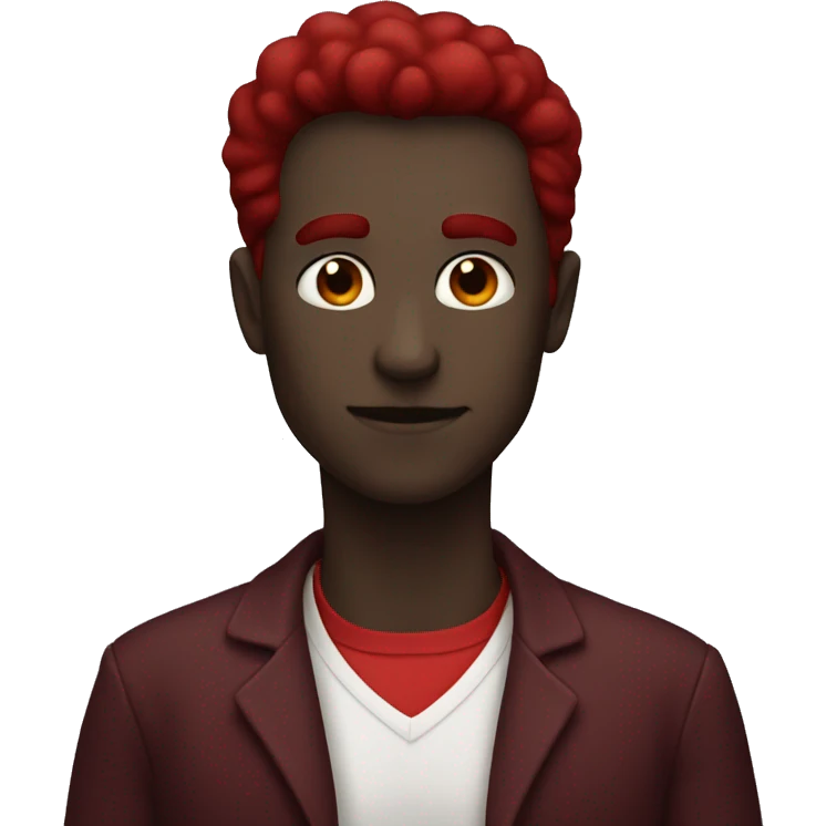 dark red heart emoji
