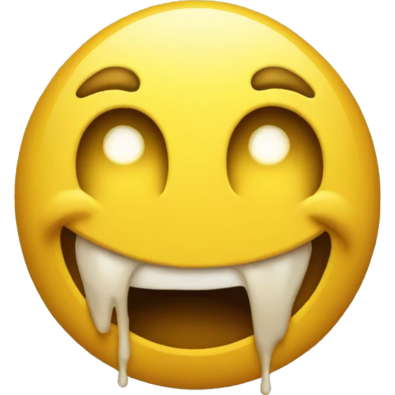 fear yellow round emoji emoji