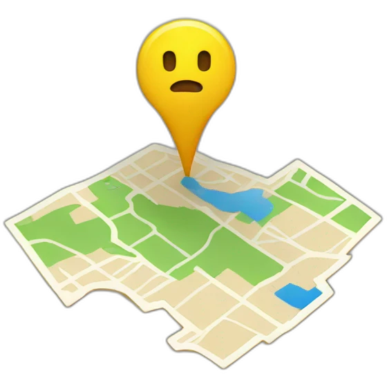 map pin emoji