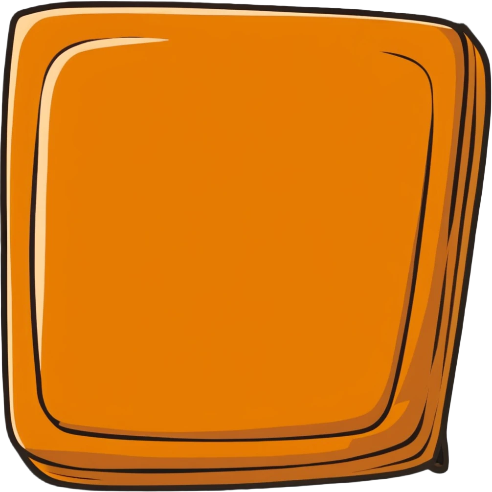 caramel square emoji
