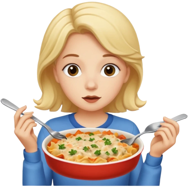 lesbian white girl tuna caserole emoji