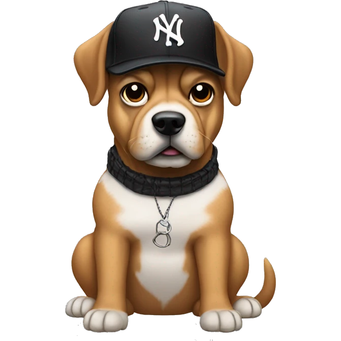 Rapper Ice Cube as a dog emoji