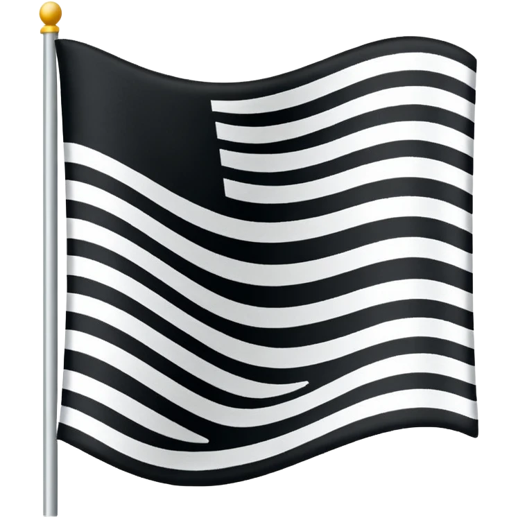 Zebra Flag emoji