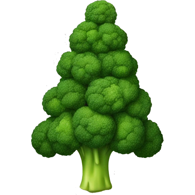 Broccoli Christmas tree  emoji