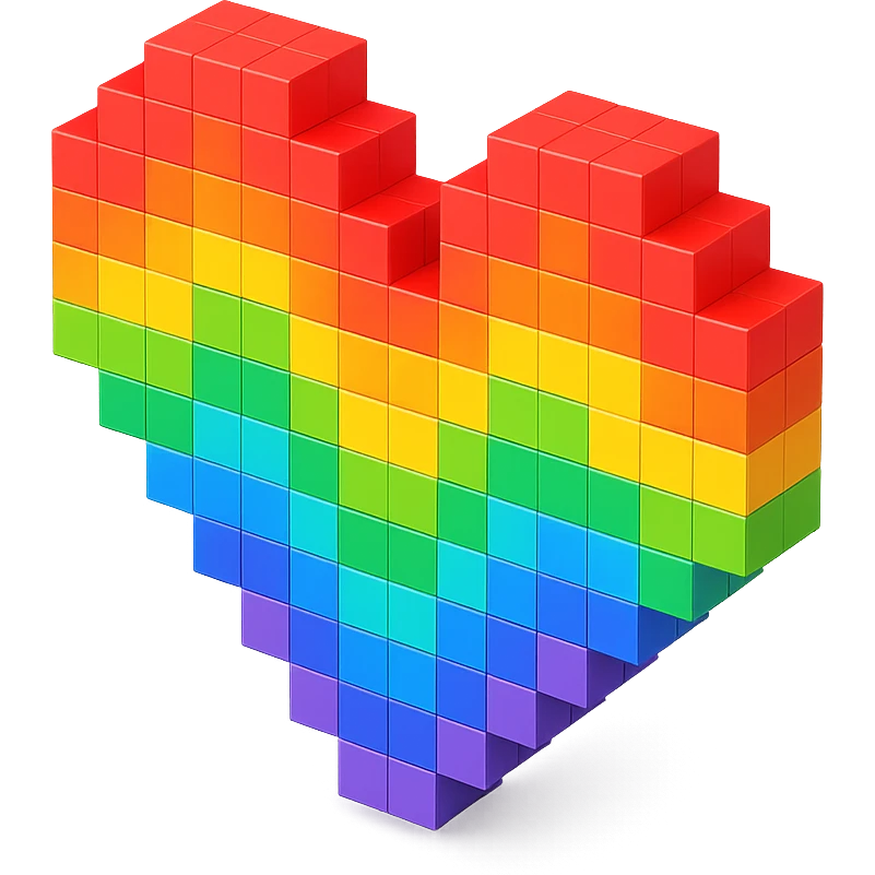 Heart rainbow  emoji