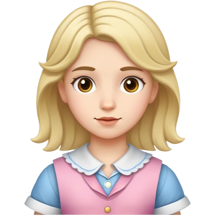 Boy dressed as girl emoji