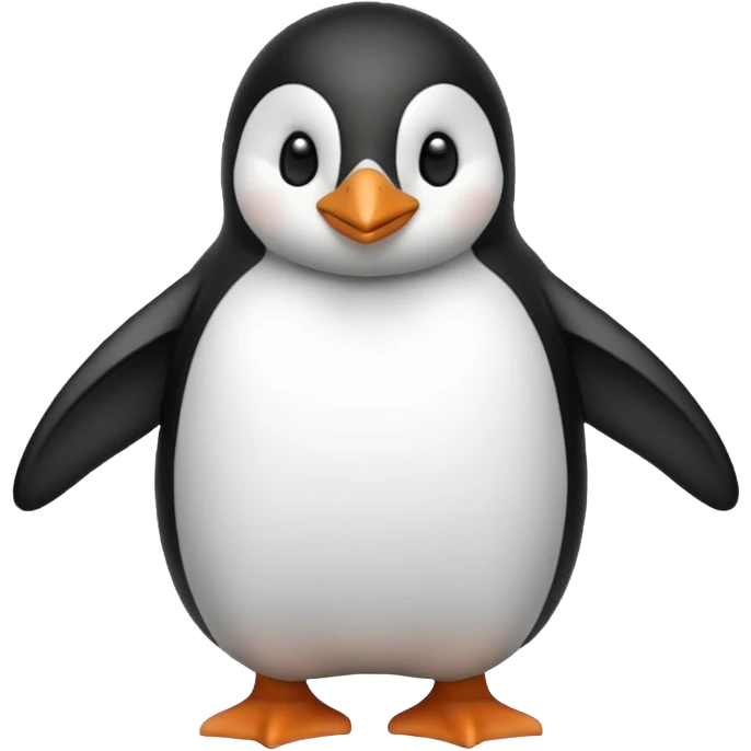A penguin emoji