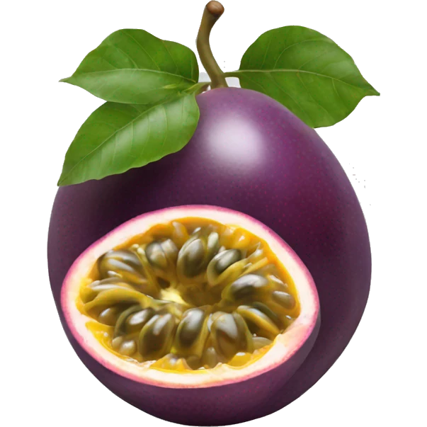Passion fruit emoji