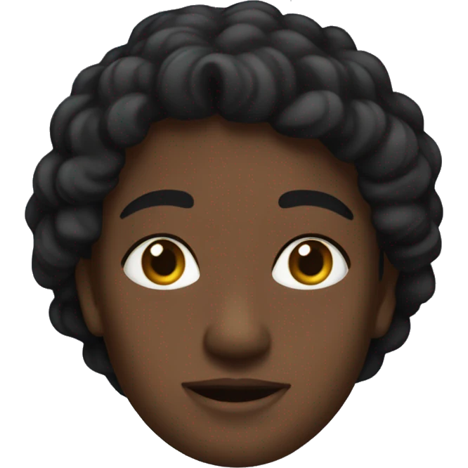 Una berenjena negra emoji