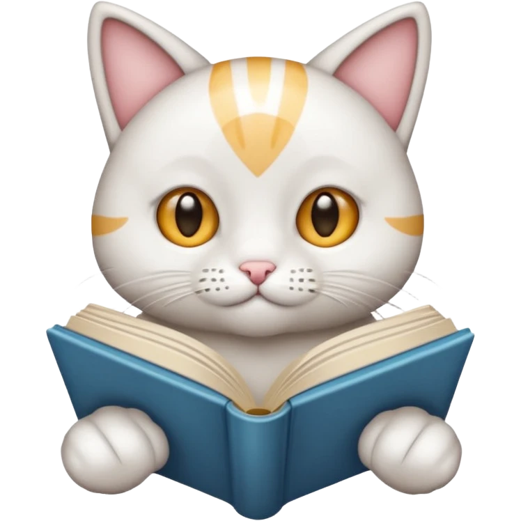 preciso de um livro com um gatinho na capa emoji