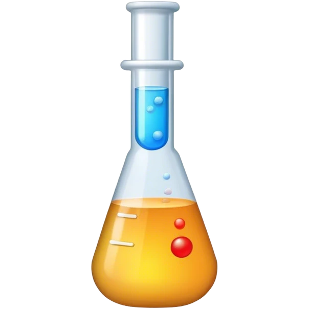 Chemistry test tube emoji