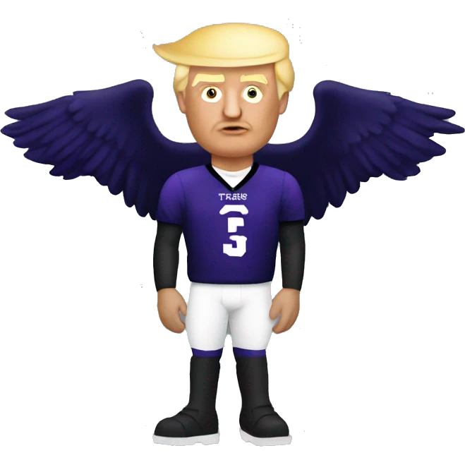 Donald Trump Ravens Fan emoji