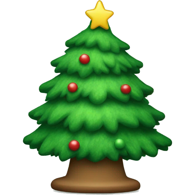 christmas tree cozy emoji