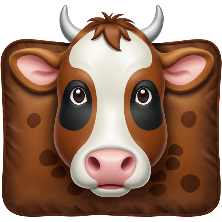Cow hide blanket emoji