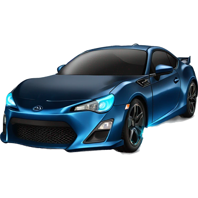 Fr-s Haunted Darth Vader’s dark pearl-blue race car, glowing light saber bumpers  emoji