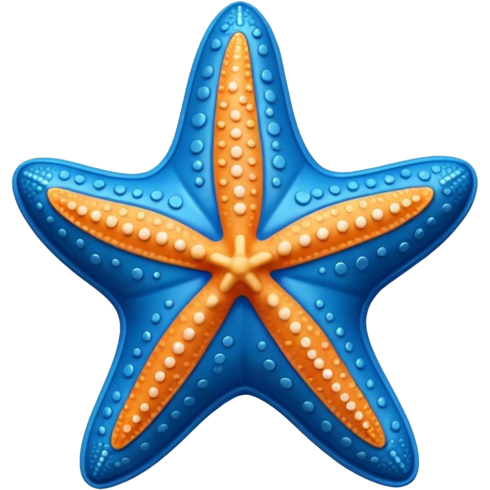starfish toy mold emoji